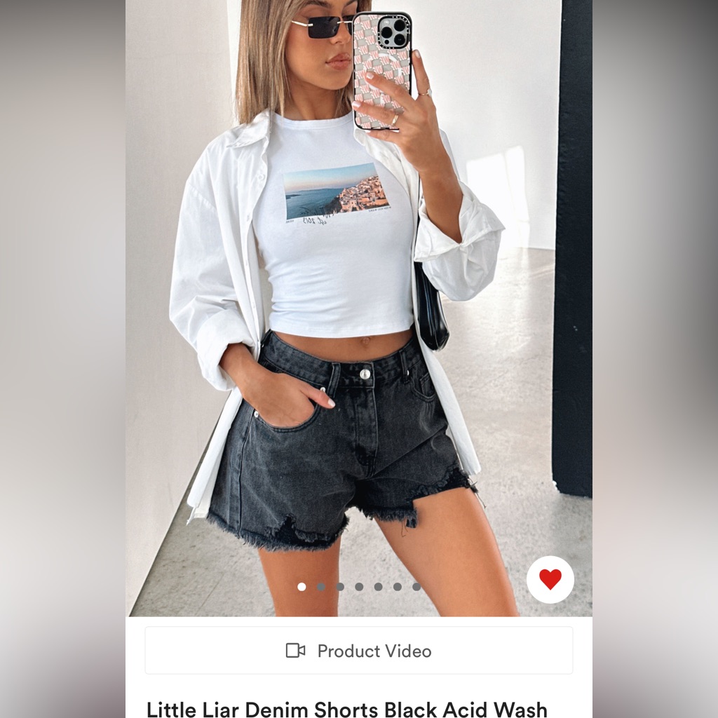 Brand New Shorts White Fox